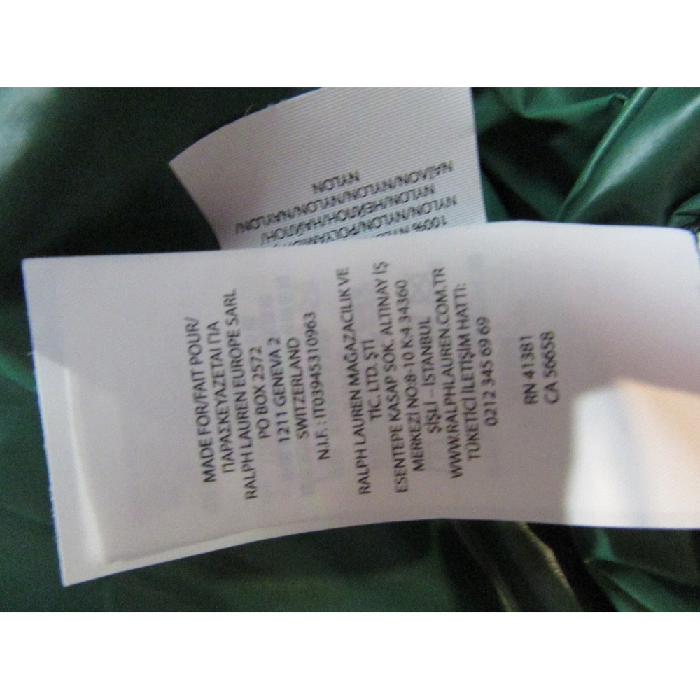 Polo Golf Jacket Womens Medium Green Ralph Lauren PGA Championship Hazeltine New - Picture 16 of 16
